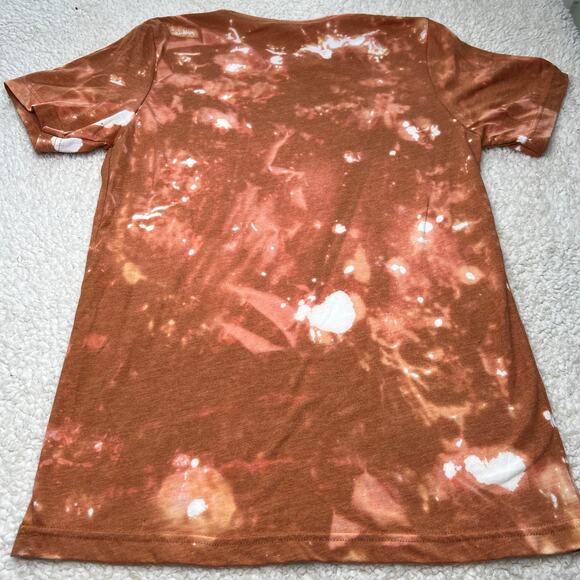 Bleached Brown Fall Tee Medium "Fall is Proof that Change is Beautiful" - Picture 4 of 6